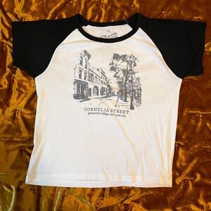 Taylor Swift Cornelia Street shirt, raglan sleeve, cropped graphic tee